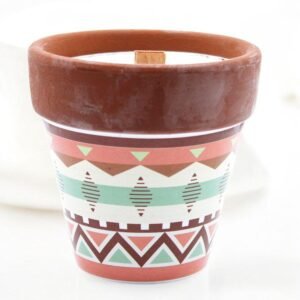 Szójagyertya szegfűszeg illóolajjal – meleg fűszeres illat – fa kanóccal