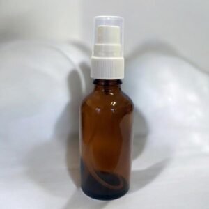 Barna szórófejes üveg – aromaterápiás spray – 50 ml