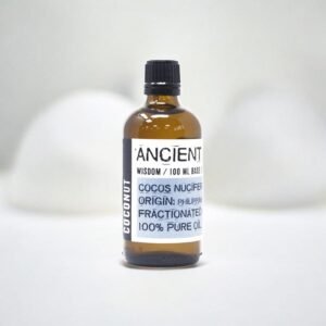 Frakcionált kókuszolaj – könnyű hordozóolaj aromaterápiához – 100 ml