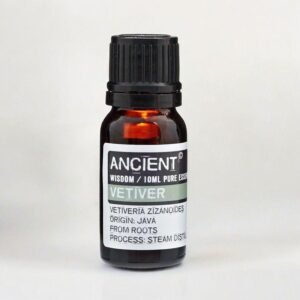 Vetiver illóolaj – mély, földes illat – 10 ml