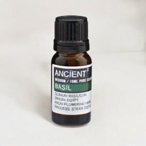 Bazsalikom illóolaj – friss, zöld illat – 10 ml