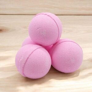 Tömjén és rózsa - Pezsgő fürdőbomba illóolajokkal